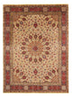Täbriz - 50 Raj Teppich 290x393cm - Perserteppich - hellbraun