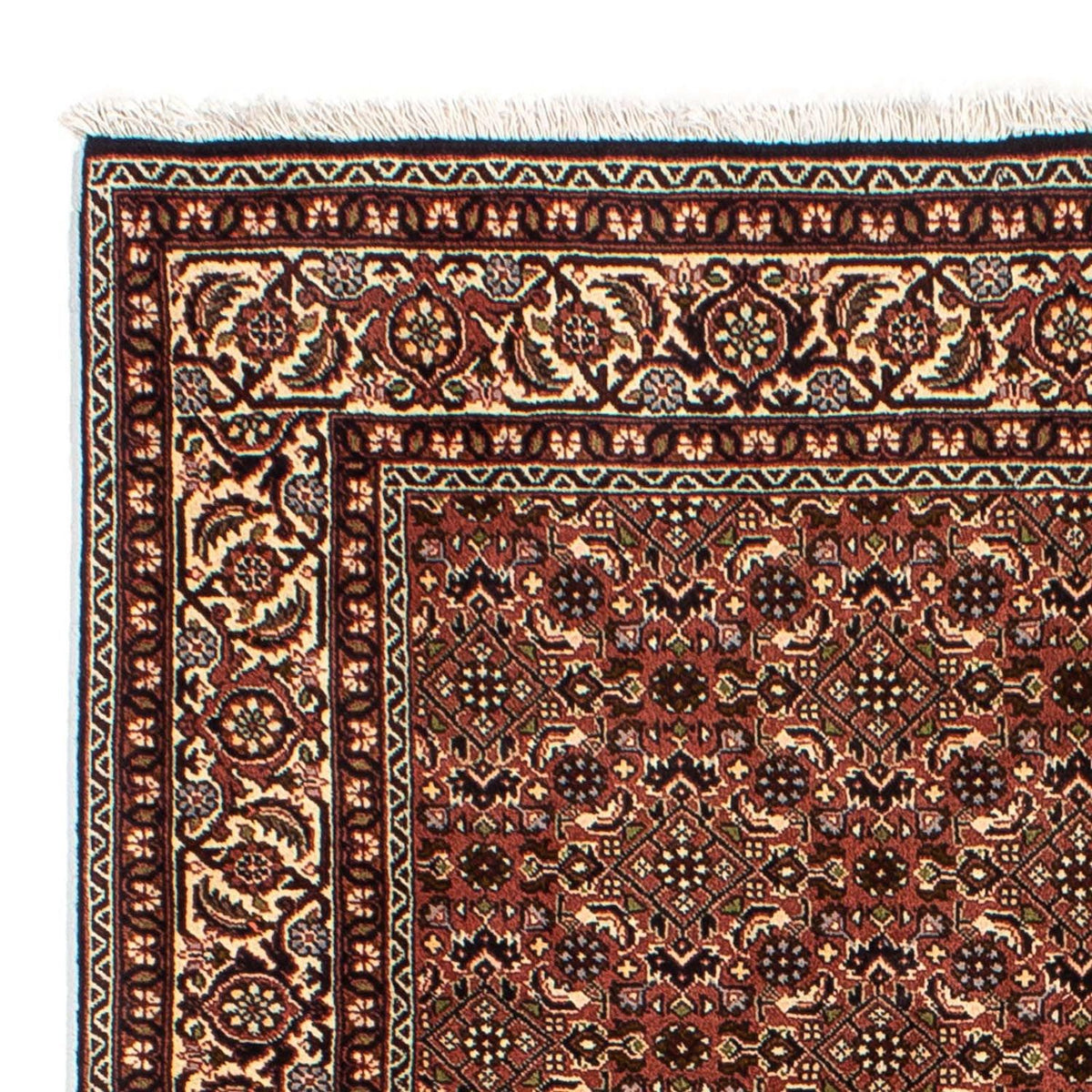 Bidjar Teppich 136x214cm - Perserteppich - braun
