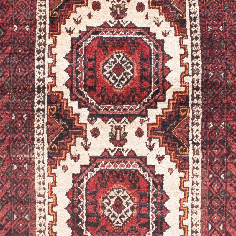 Belutsch Teppich 92x144cm - Orientteppich - dunkelrot