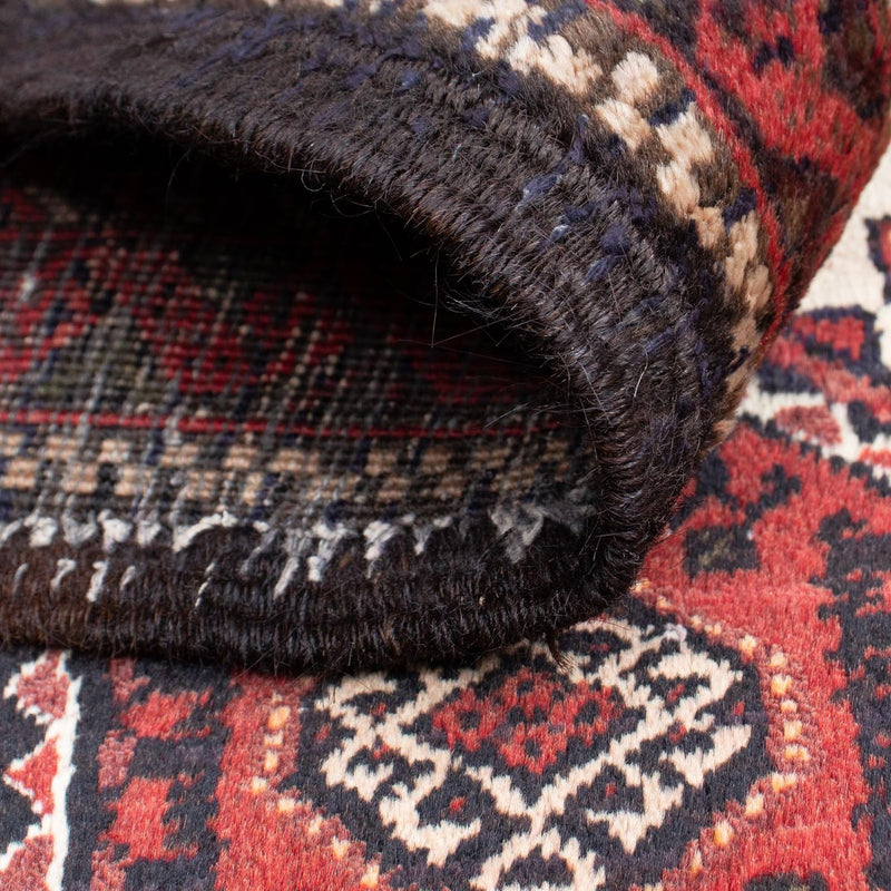 Belutsch Teppich 92x144cm - Orientteppich - dunkelrot