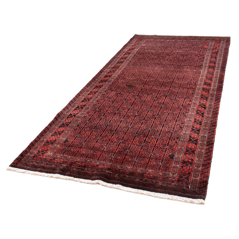 Belutsch Teppich 117x248cm - Orientteppich - dunkelrot