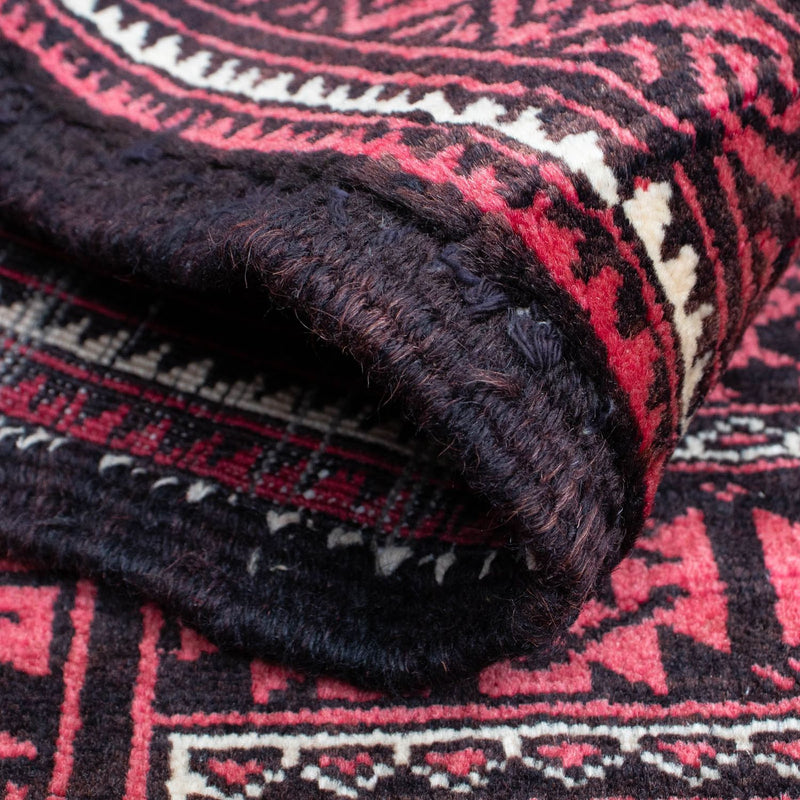 Belutsch Teppich 103x158cm - Orientteppich - dunkelrot