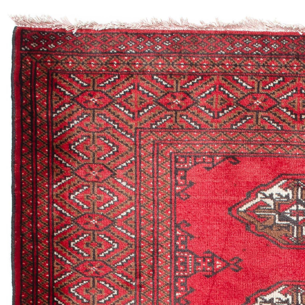 Belutsch Teppich 103x144cm - Orientteppich - rot