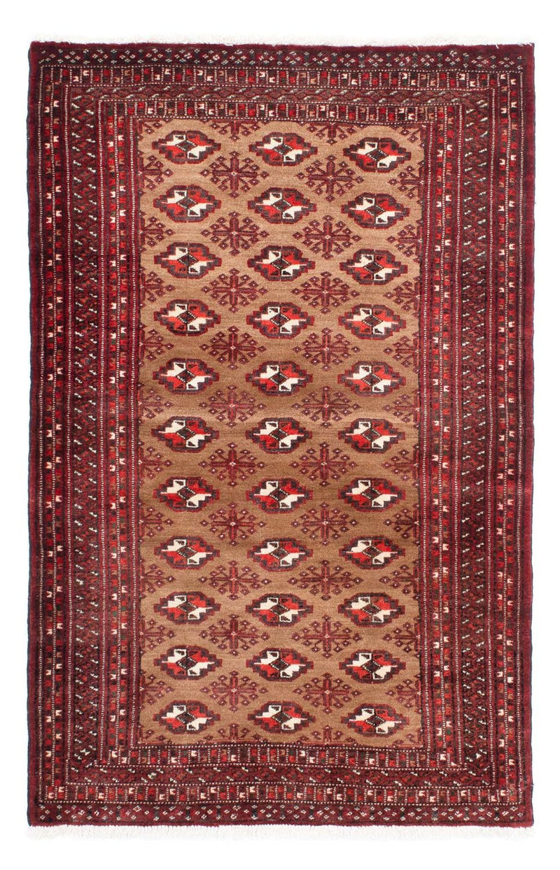 Belutsch Teppich 98x154cm - Orientteppich - braun