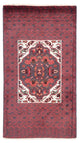 Belutsch Teppich 87x156cm - Orientteppich - dunkelrot