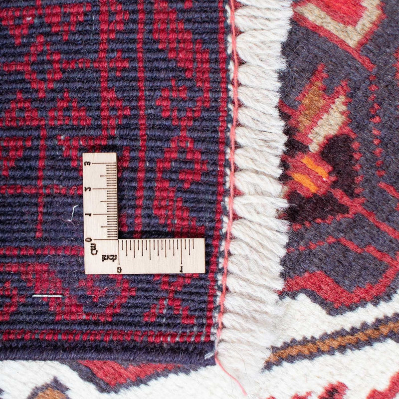 Belutsch Teppich 87x156cm - Orientteppich - dunkelrot