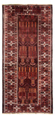 Belutsch Teppich 109x239cm - Orientteppich - rost