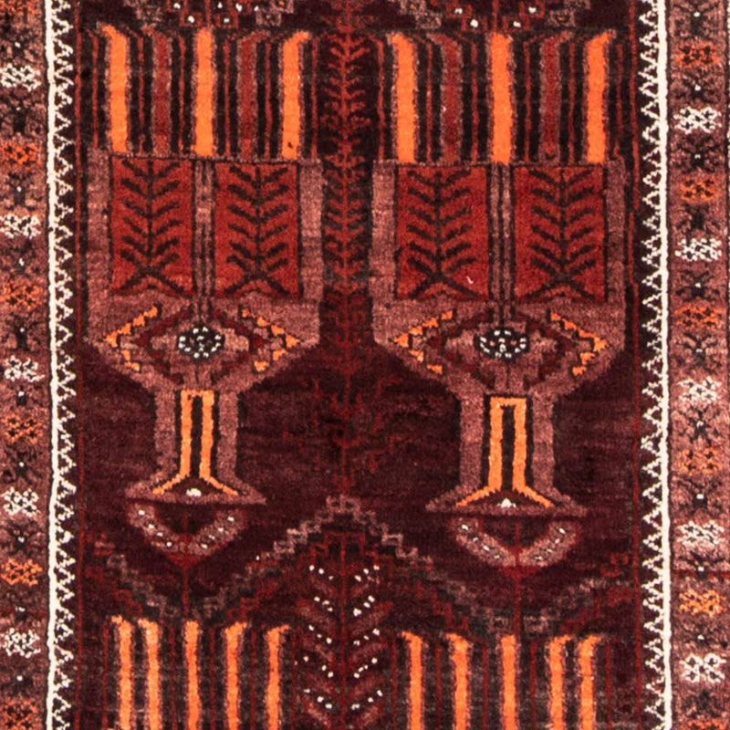 Belutsch Teppich 109x239cm - Orientteppich - rost