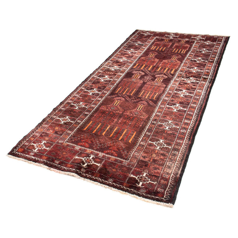 Belutsch Teppich 109x239cm - Orientteppich - rost