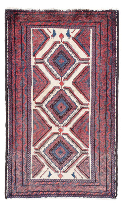 Belutsch Teppich 96x156cm - Orientteppich - beige