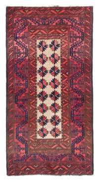 Belutsch Teppich 82x158cm - Orientteppich - hellrot – product image