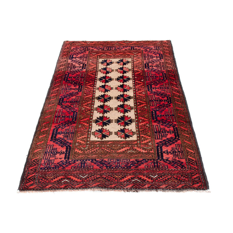 Belutsch Teppich 82x158cm - Orientteppich - hellrot