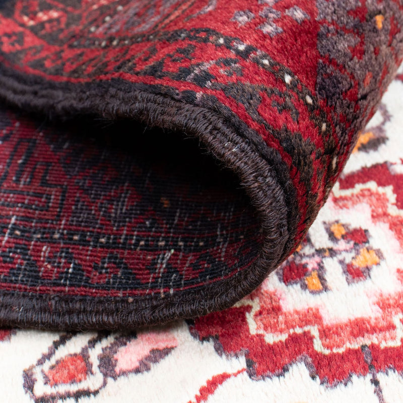 Belutsch Teppich 92x155cm - Orientteppich - dunkelrot