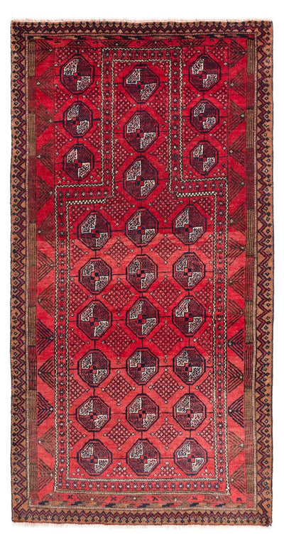 Belutsch Teppich 91x163cm - Orientteppich - rot