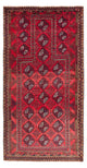 Belutsch Teppich 91x163cm - Orientteppich - rot