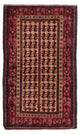 Belutsch Teppich 98x156cm - Orientteppich - braun