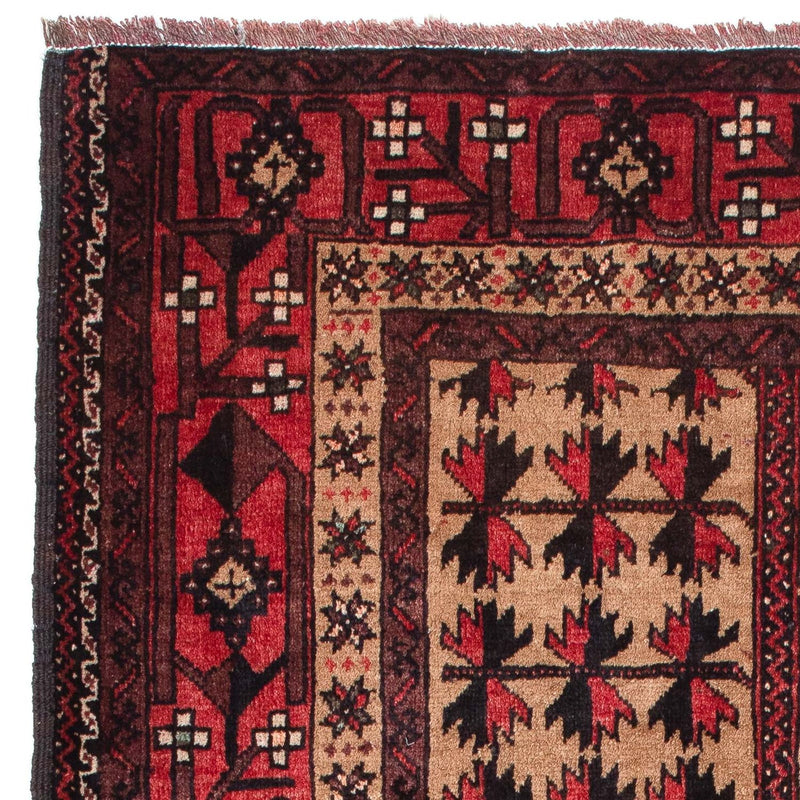 Belutsch Teppich 98x156cm - Orientteppich - braun