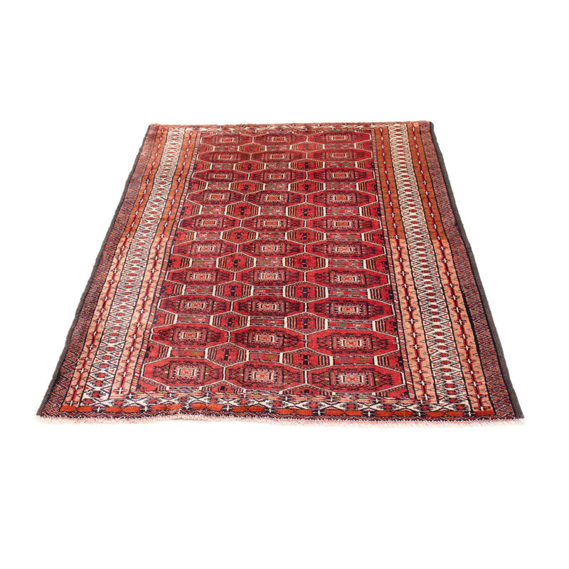 Belutsch Teppich 94x134cm - Orientteppich - dunkelrot