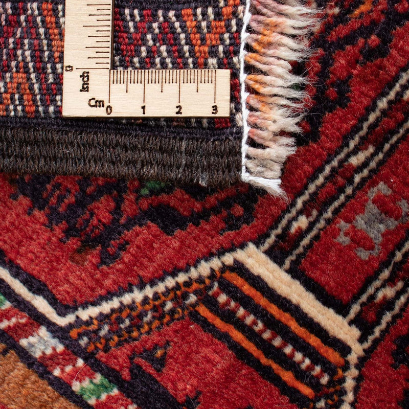 Belutsch Teppich 94x134cm - Orientteppich - dunkelrot