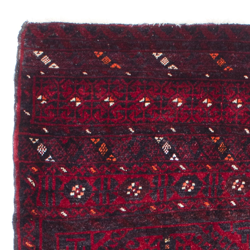 Belutsch Teppich 92x148cm - Orientteppich - dunkelrot