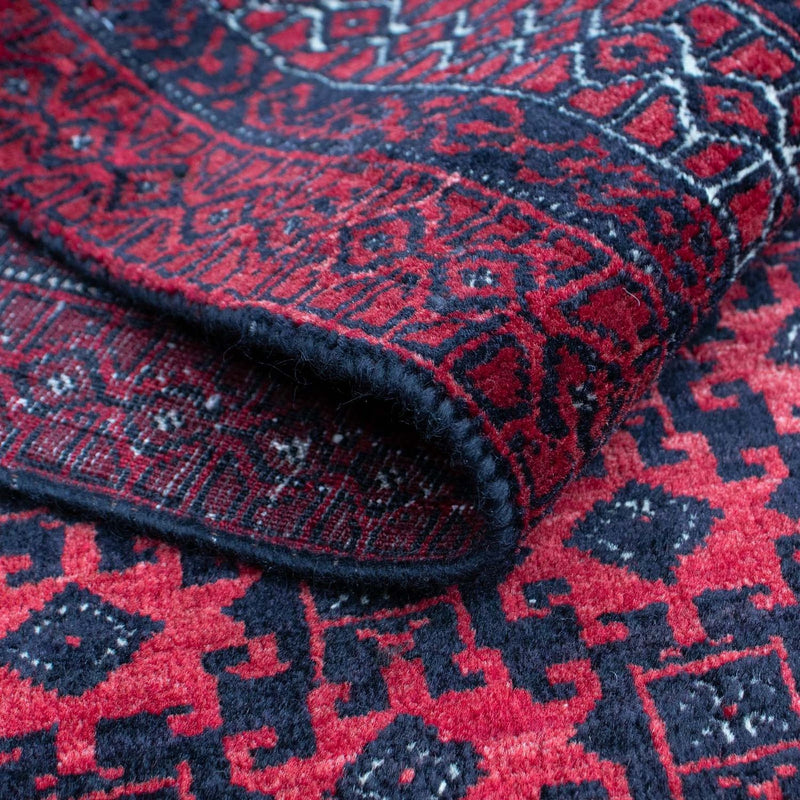 Belutsch Teppich 89x150cm - Orientteppich - dunkelrot