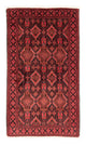 Belutsch Teppich 102x181cm - Orientteppich - rot