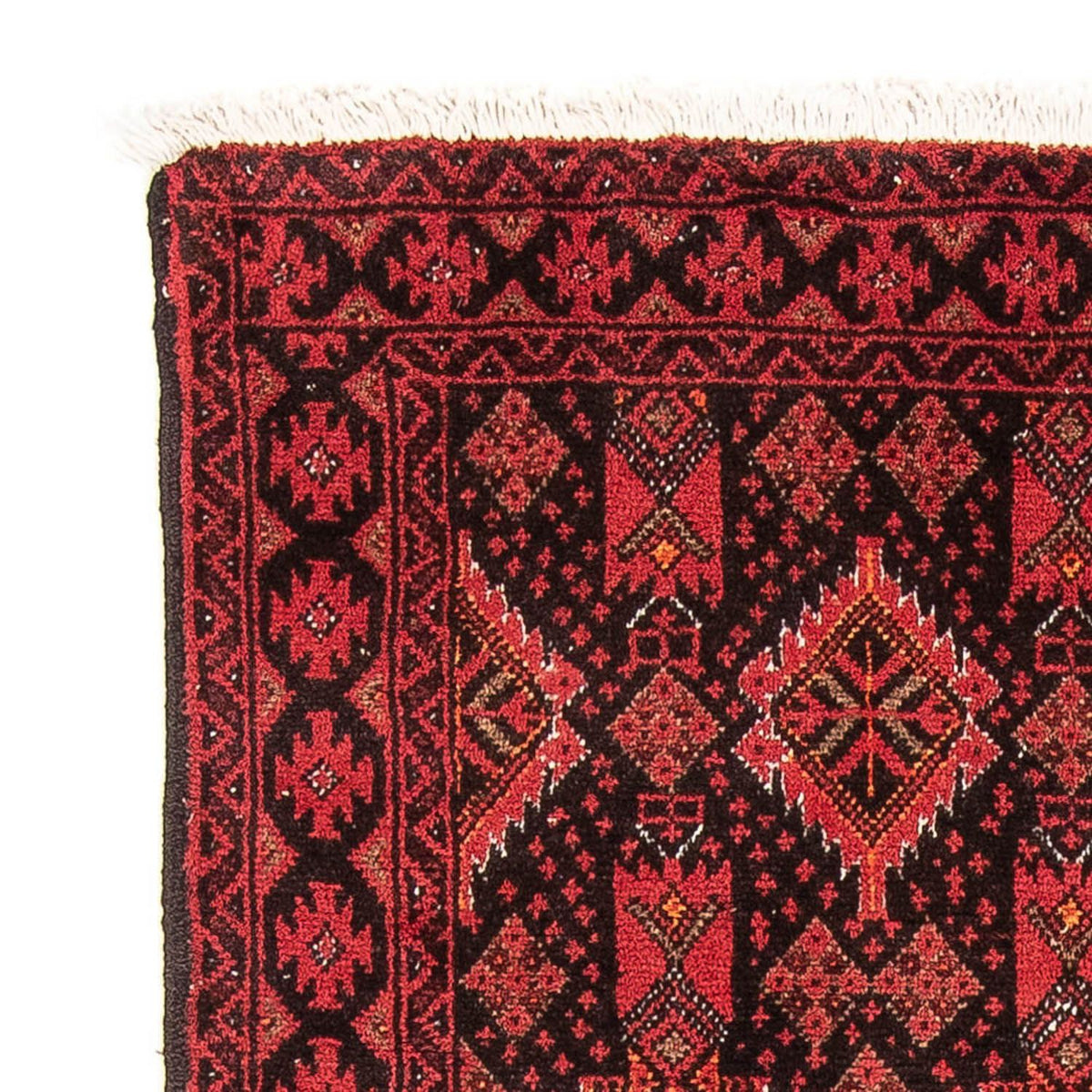 Belutsch Teppich 102x181cm - Orientteppich - rot