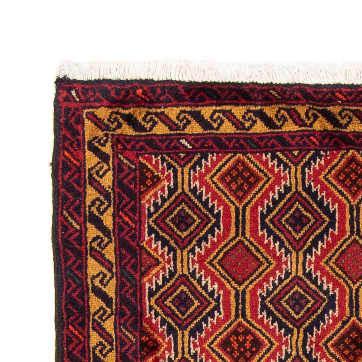 Belutsch Teppich 98x181cm - Orientteppich - rot