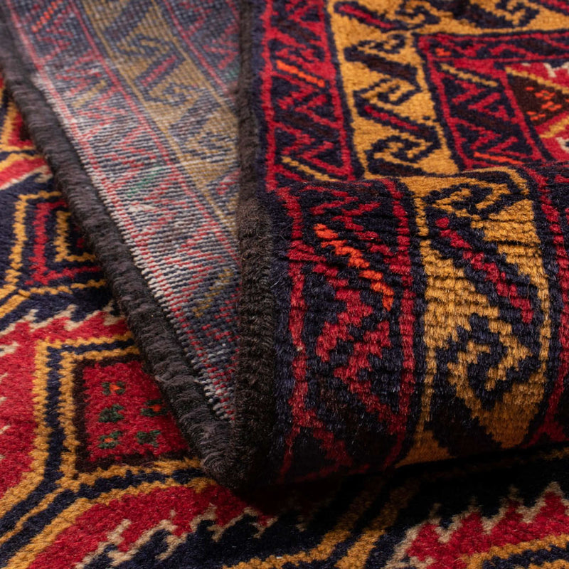 Belutsch Teppich 98x181cm - Orientteppich - rot
