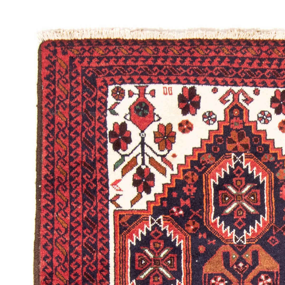 Belutsch Teppich 100x202cm - Orientteppich - rot