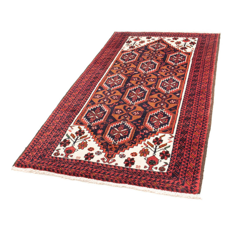 Belutsch Teppich 100x202cm - Orientteppich - rot