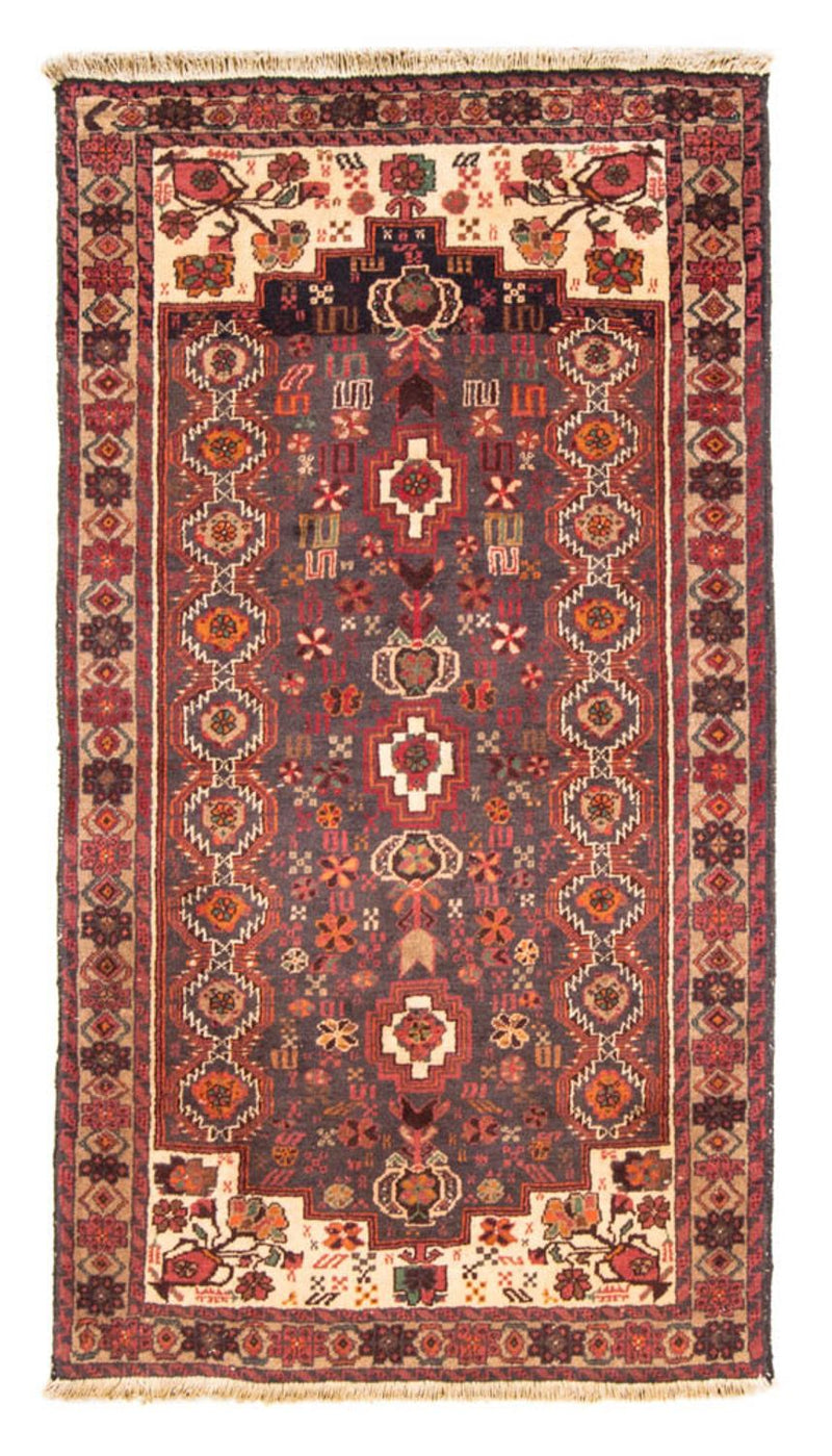 Belutsch Teppich 98x180cm - Orientteppich - beige