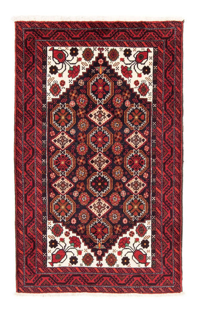 Belutsch Teppich 100x175cm - Orientteppich - rot