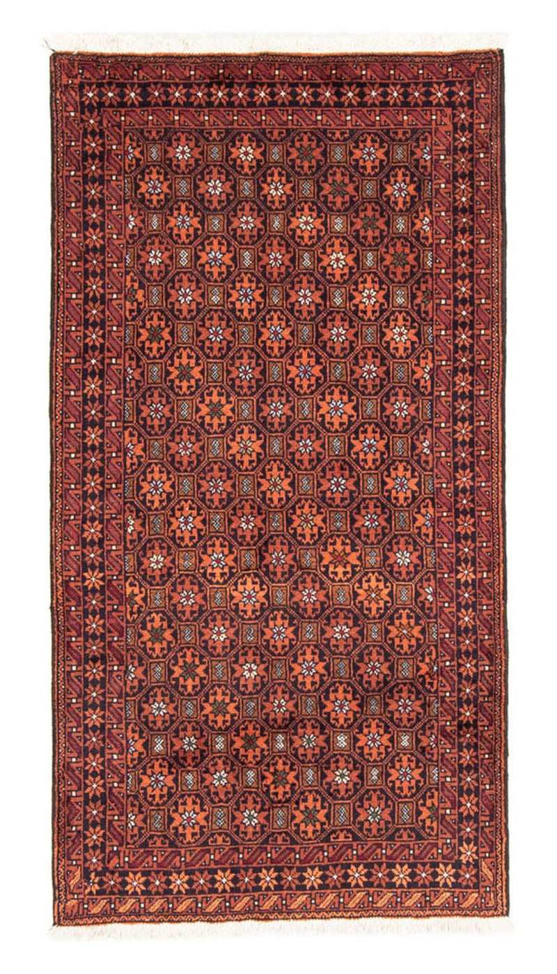 Belutsch Teppich 101x183cm - Orientteppich - rost