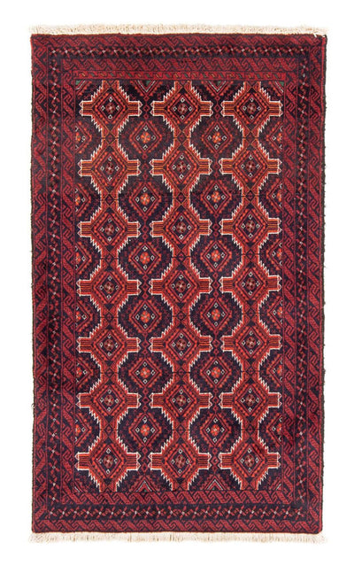 Belutsch Teppich 98x176cm - Orientteppich - rot