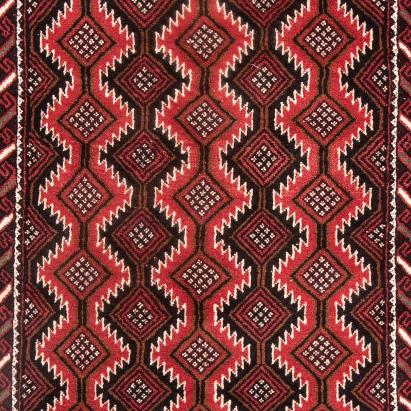 Belutsch Teppich 107x199cm - Orientteppich - rot