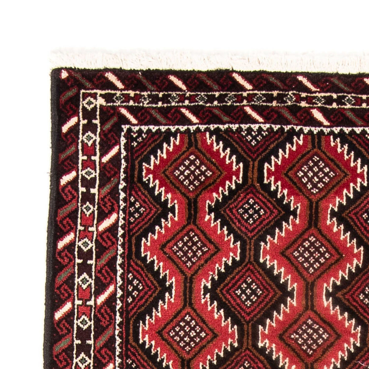 Belutsch Teppich 107x199cm - Orientteppich - rot