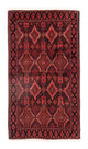 Belutsch Teppich 104x189cm - Orientteppich - rot