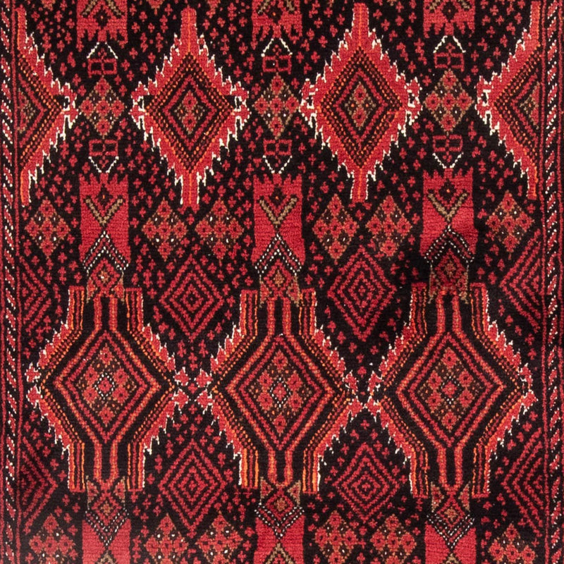 Belutsch Teppich 104x189cm - Orientteppich - rot