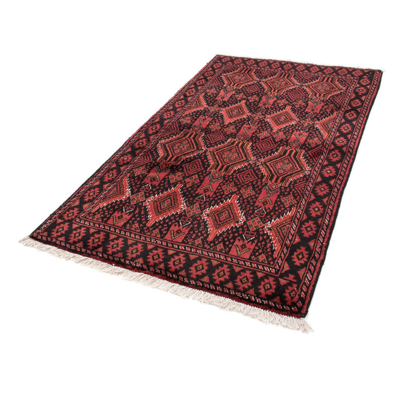 Belutsch Teppich 104x189cm - Orientteppich - rot