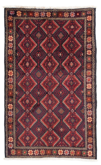 Belutsch Teppich 95x158cm - Orientteppich - dunkelblau