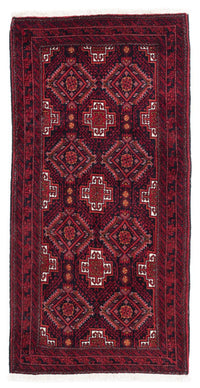 Belutsch Teppich 87x164cm - Orientteppich - dunkelrot – product image