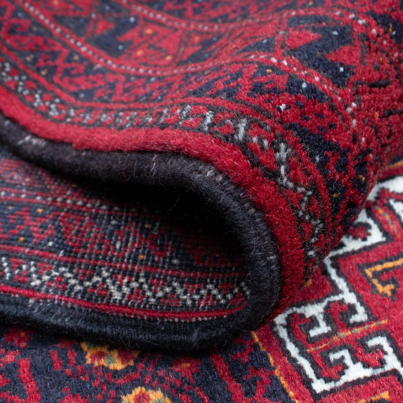 Belutsch Teppich 87x164cm - Orientteppich - dunkelrot