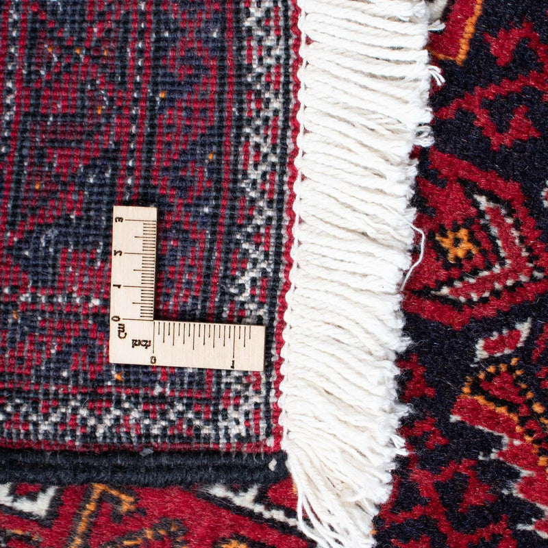 Belutsch Teppich 87x164cm - Orientteppich - dunkelrot