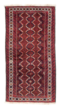 Belutsch Teppich 97x189cm - Orientteppich - rot – product image