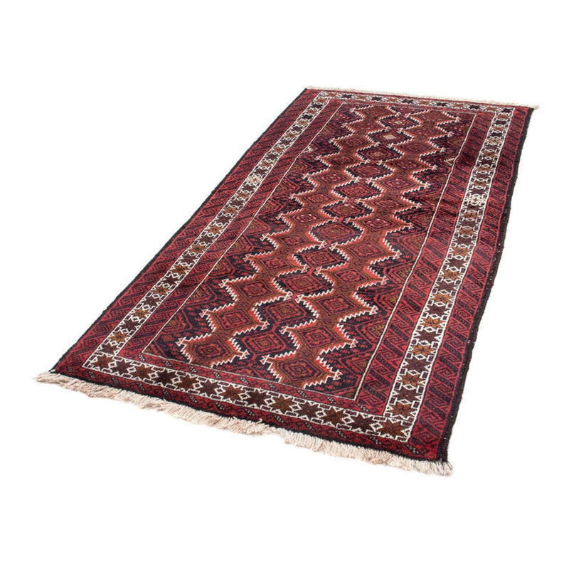 Belutsch Teppich 97x189cm - Orientteppich - rot