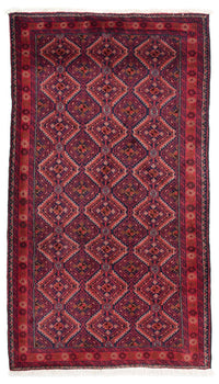 Belutsch Teppich 99x174cm - Orientteppich - dunkelrot – product image
