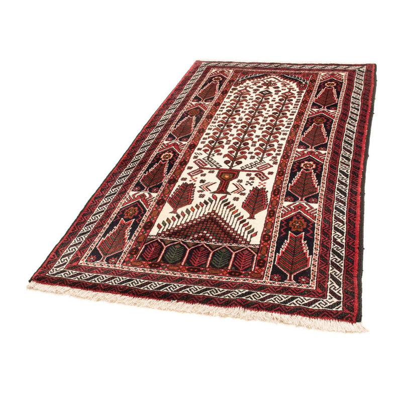 Belutsch Teppich 101 x 191 cm - rot