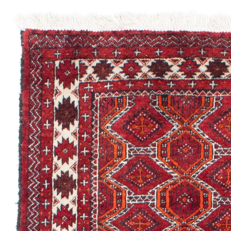 Belutsch Teppich 91x180cm - Orientteppich - rot