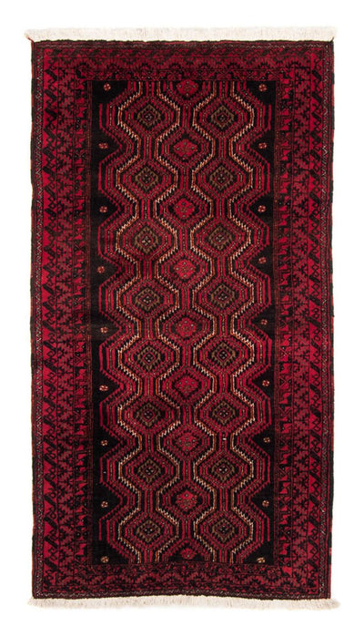 Belutsch Teppich 96x180cm - Orientteppich - rot